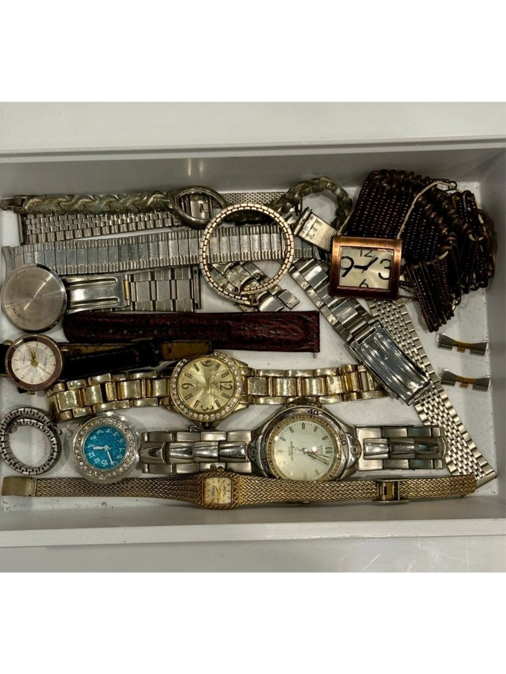Watch Lot Men-Women Parts Only As-Is Repair Craft UNTESTED Lot W26